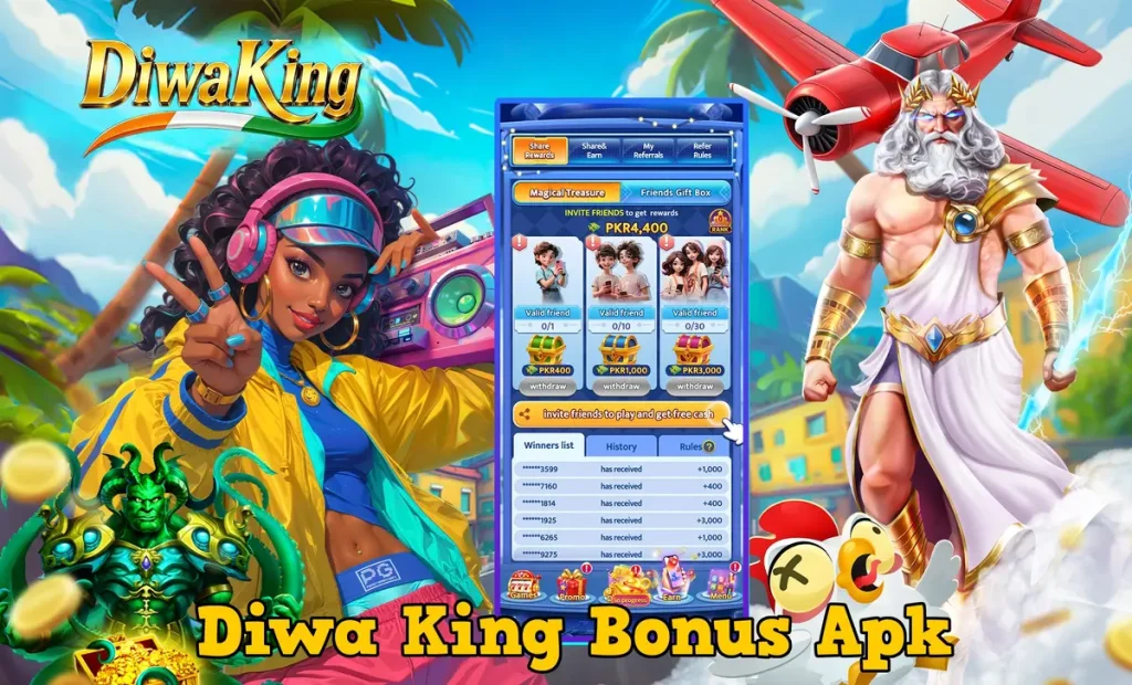 diwa king bonus